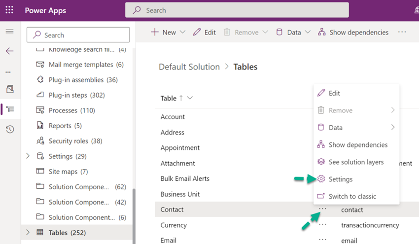 How to Enable Auditing for a Table in Dynamics 365 CE Online